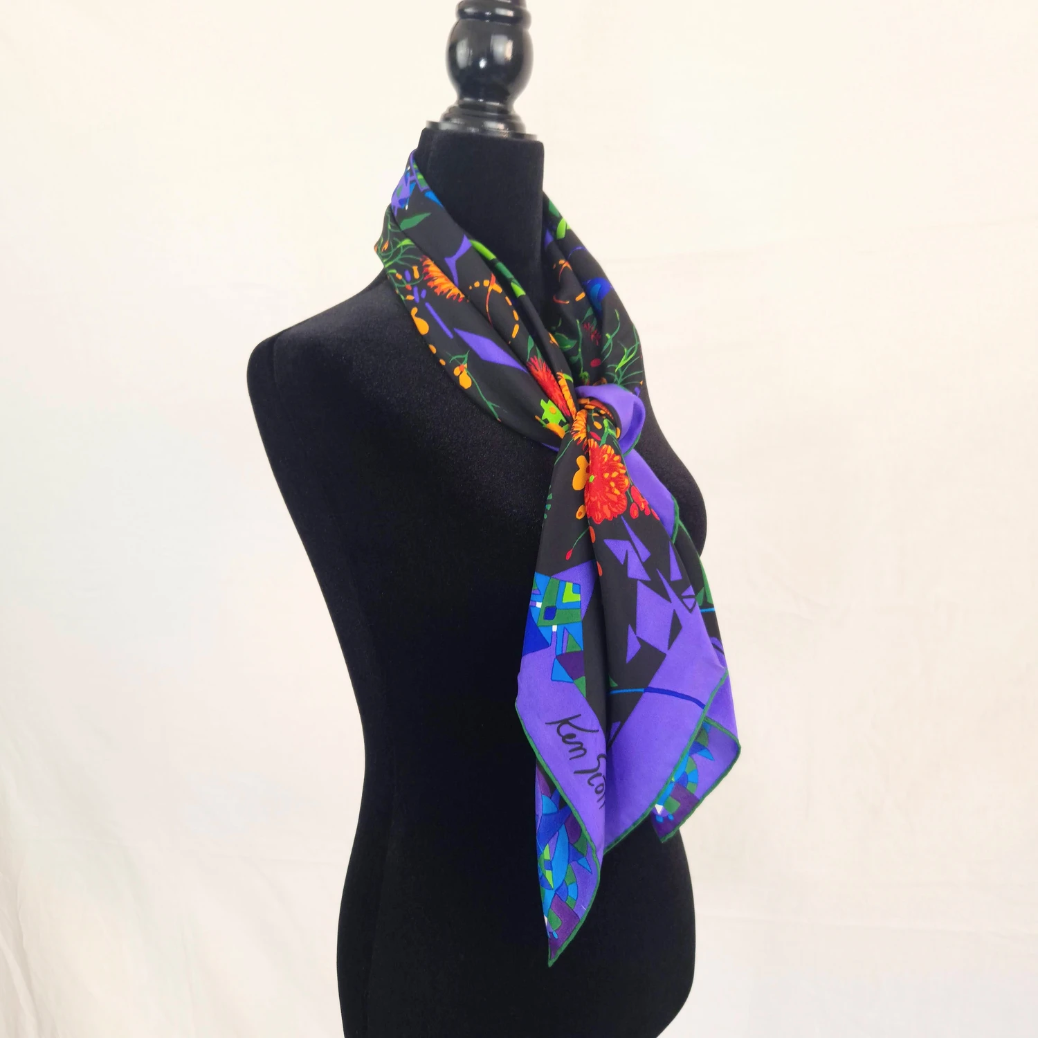 Ken Scott foulard vintage anni '80 - immagine 3