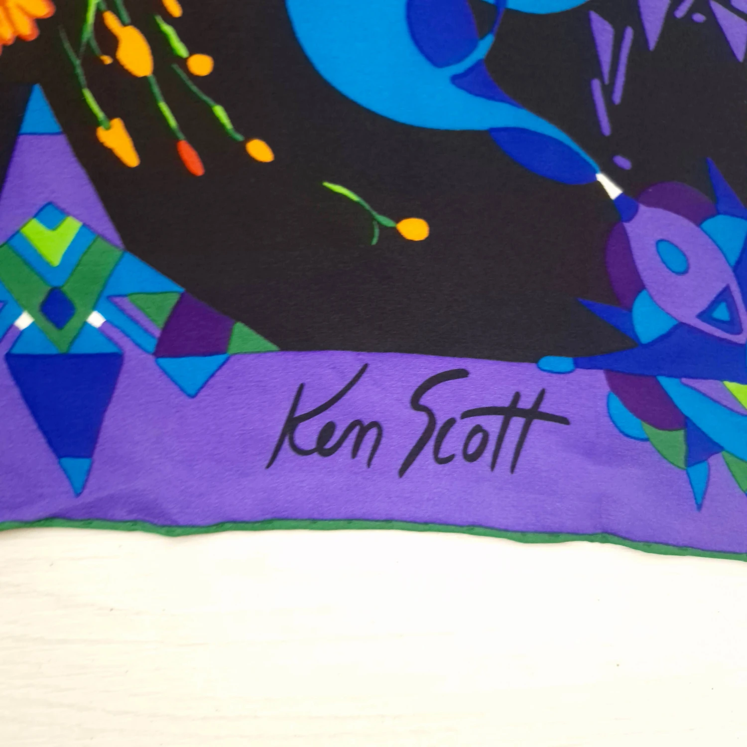 Ken Scott foulard vintage anni '80 - immagine 4