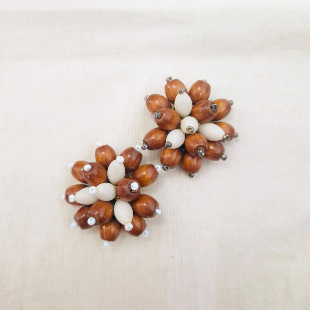 wood earrings