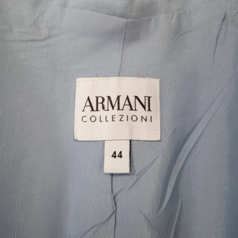 Armani tailleur pantalone in lino