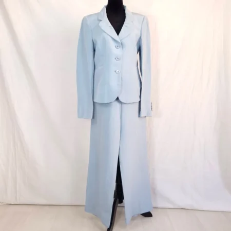 tailleur pantalone in lino