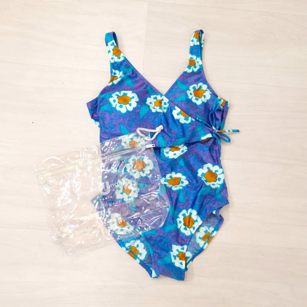 Emanuel Ungaro costume intero vintage a fiori