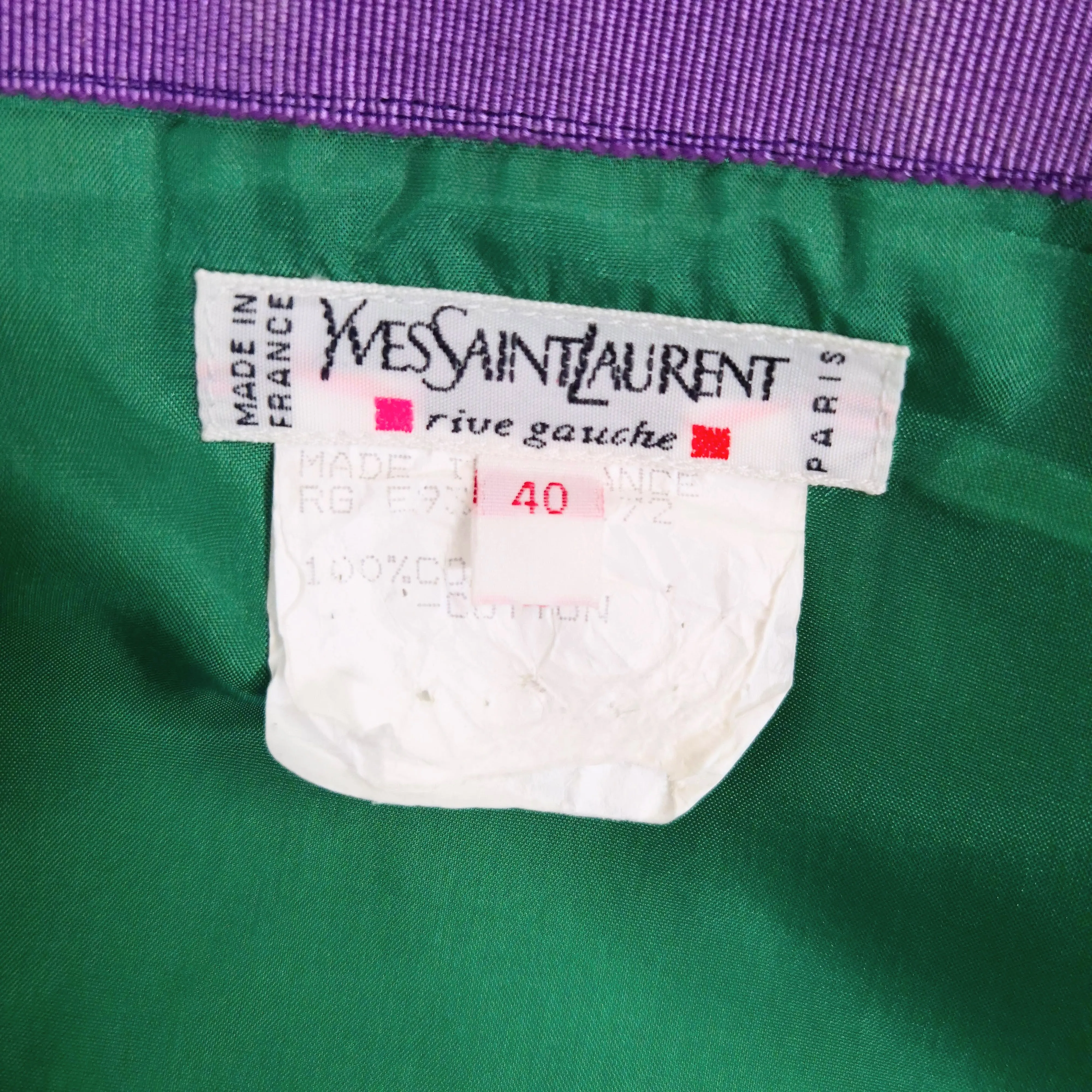ysl rive gauche label