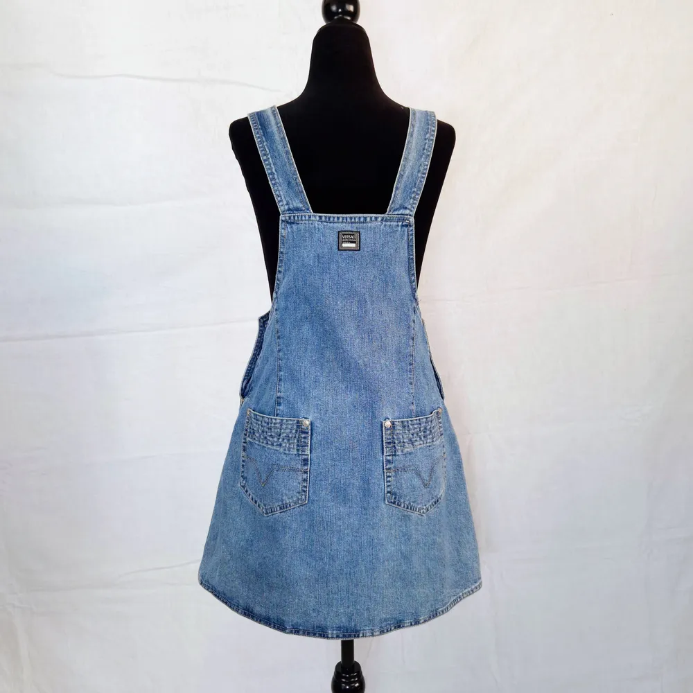 Salopette denim Versace anni '90