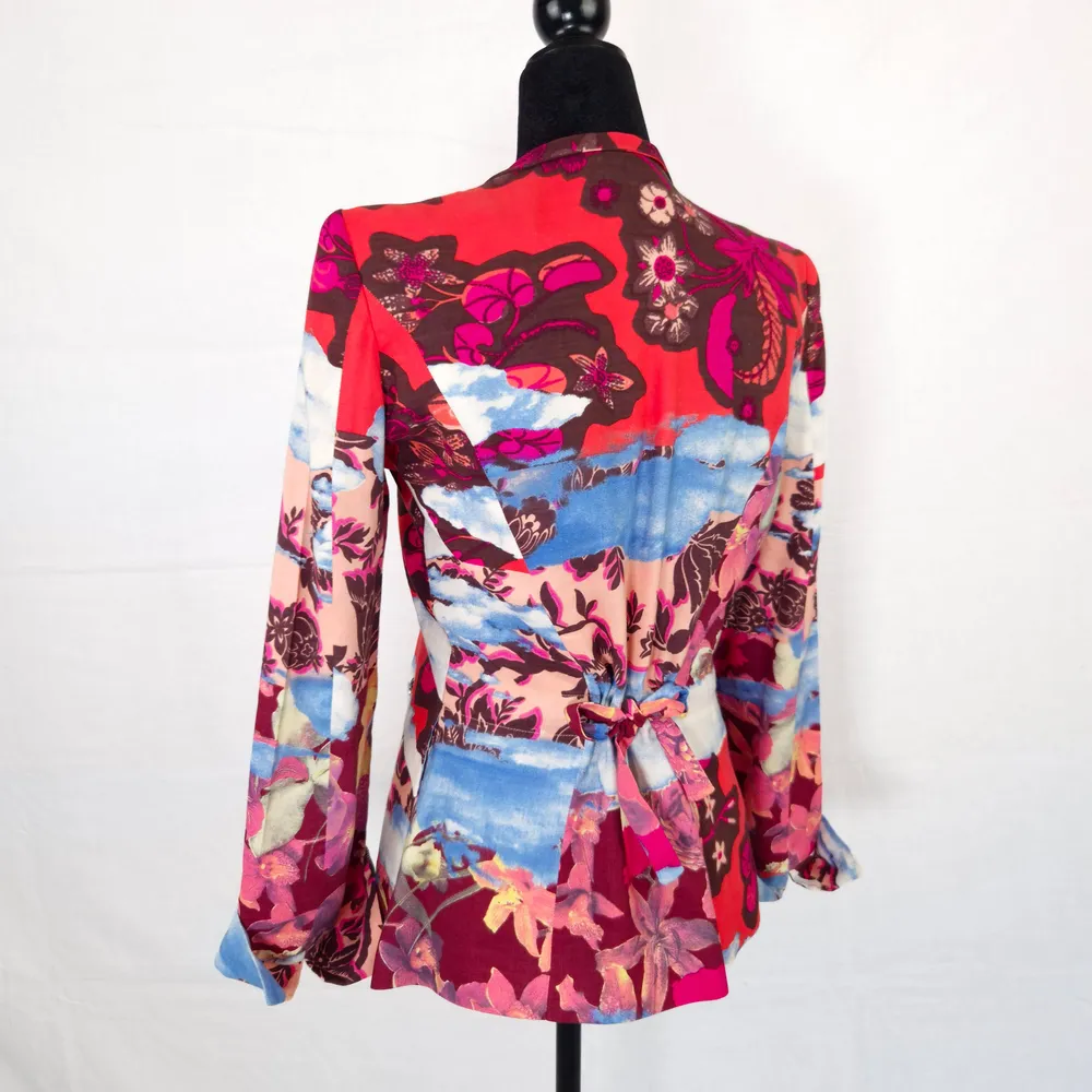 Bazar de Christian Lacroix giacca multicolore 1990s