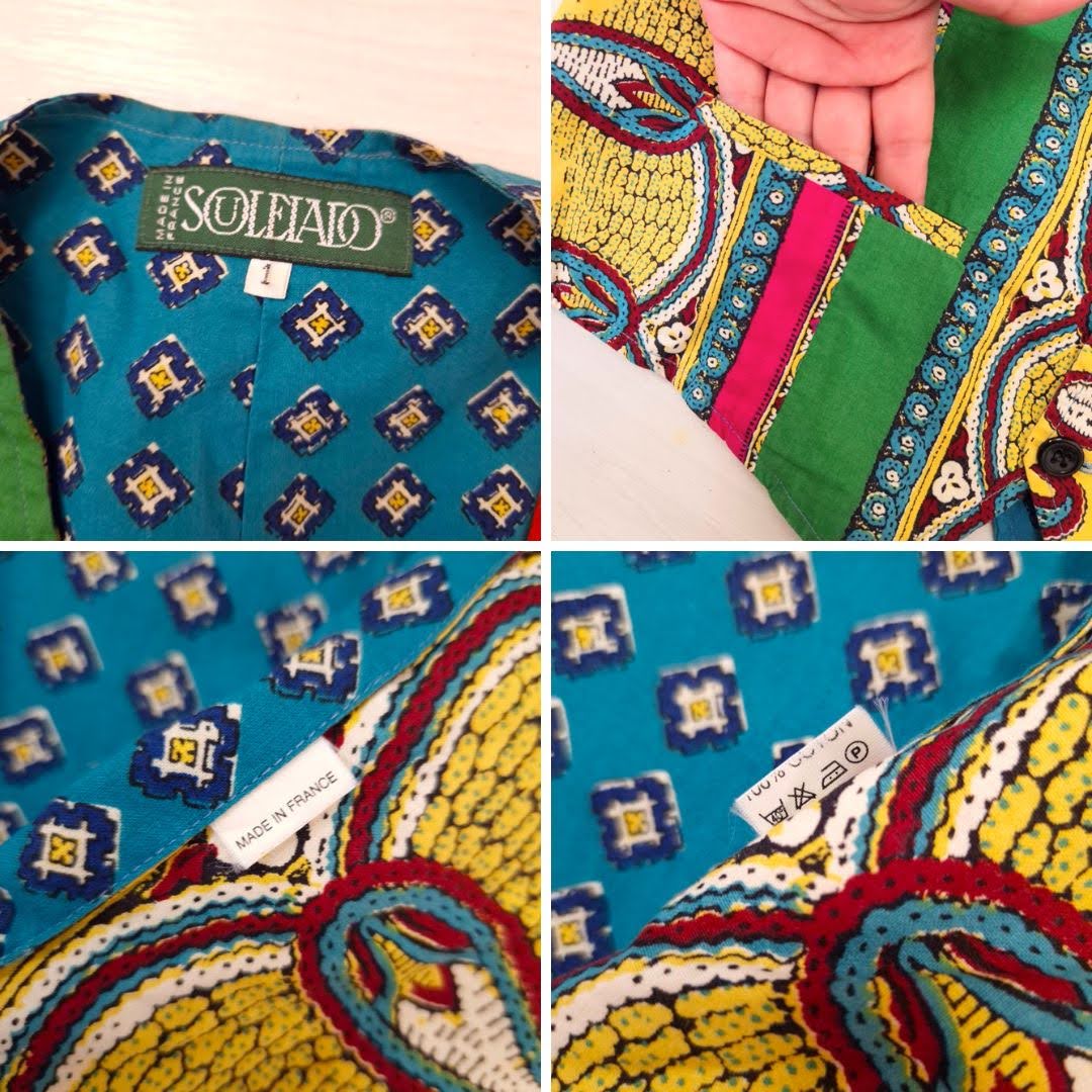 Souleiado gilet in stile provenzale anni '90s - immagine 6