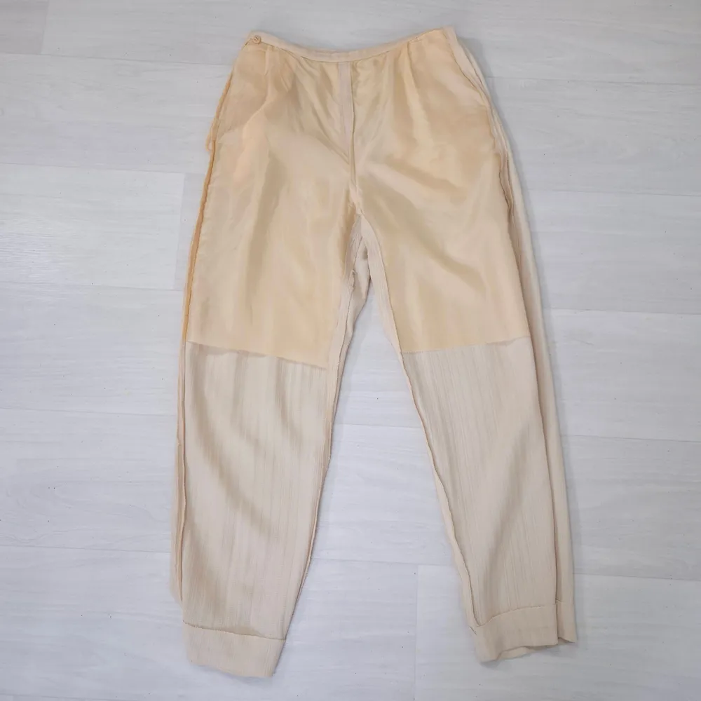 pantaloni donna bianchi