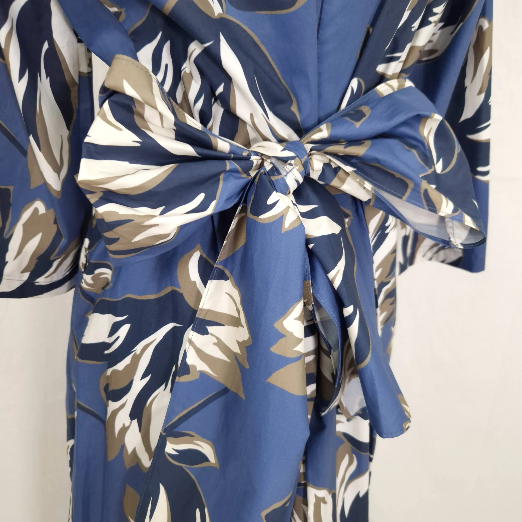 Max Mara maxi abito azzurro a fiori - immagine 6