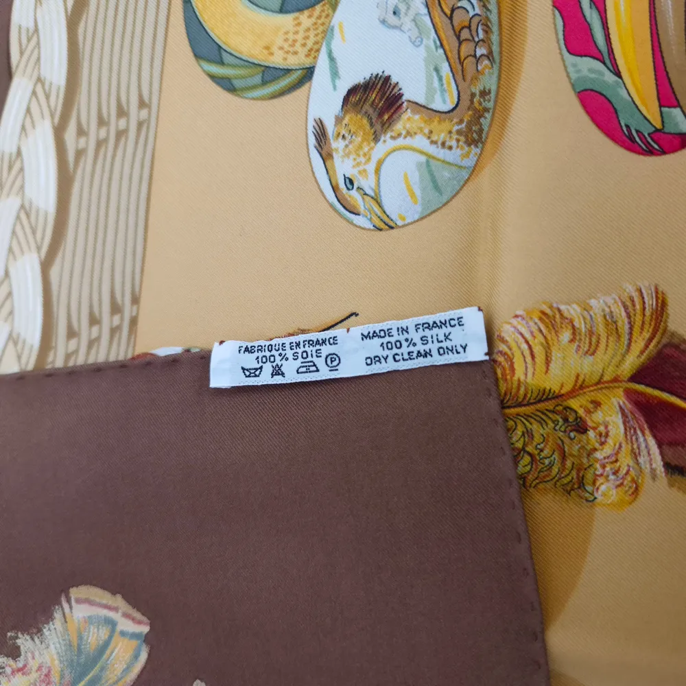 foulard vintage in seta