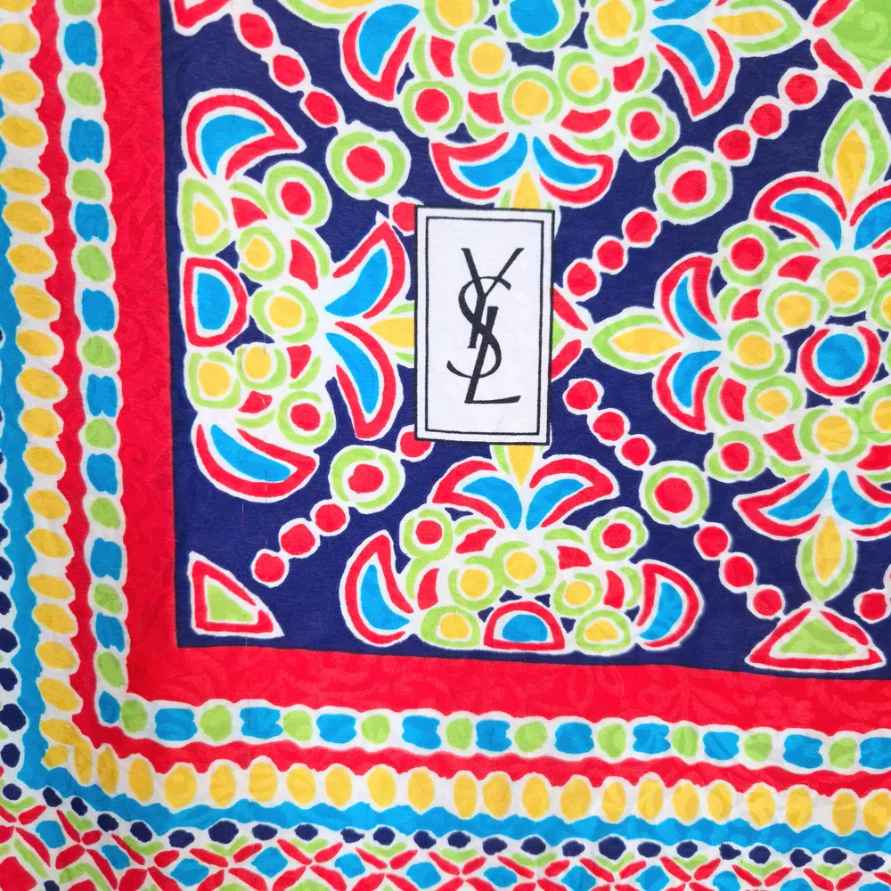 YSL foulard vintage anni '70