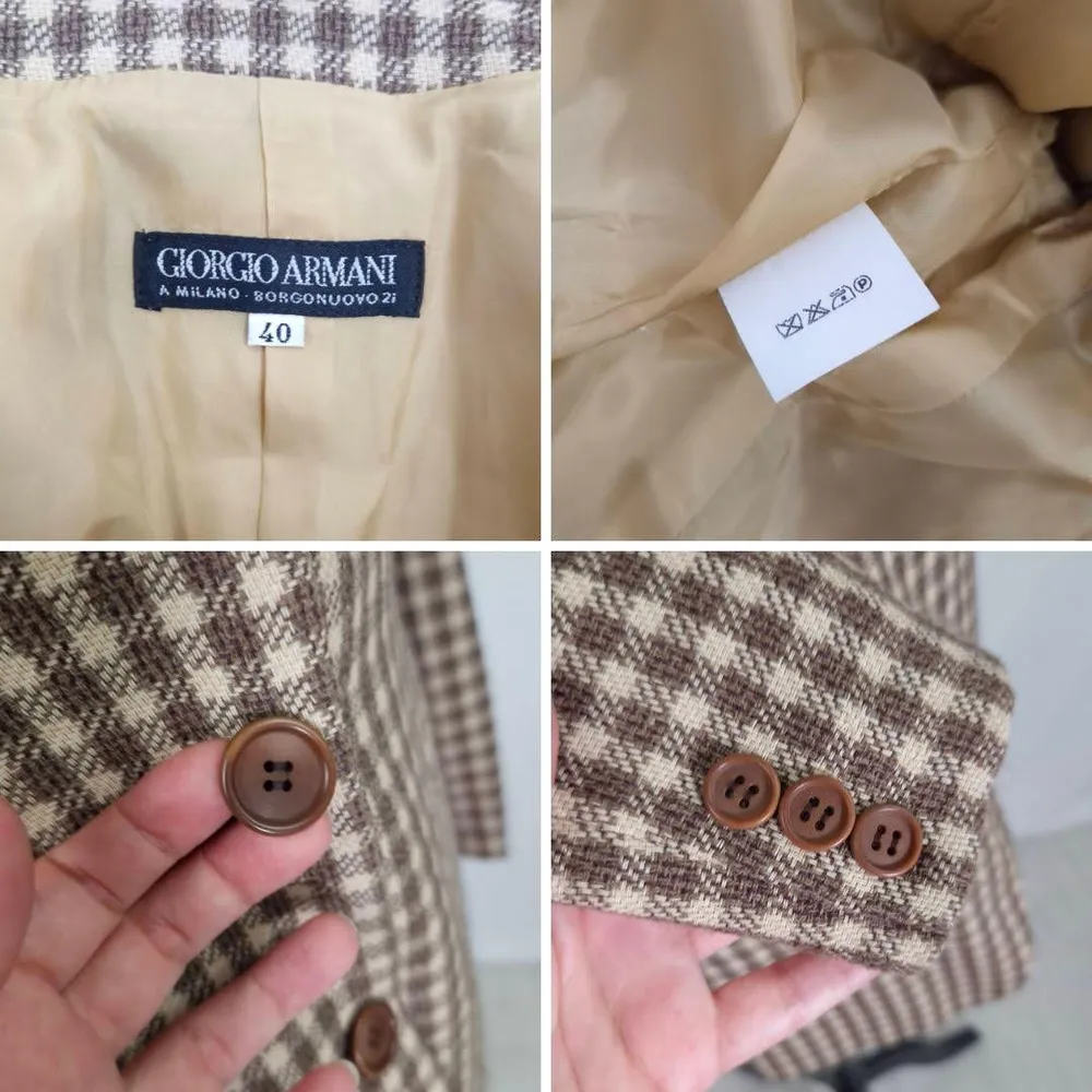 giorgio armani label