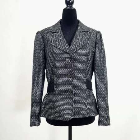 giacca nera donna