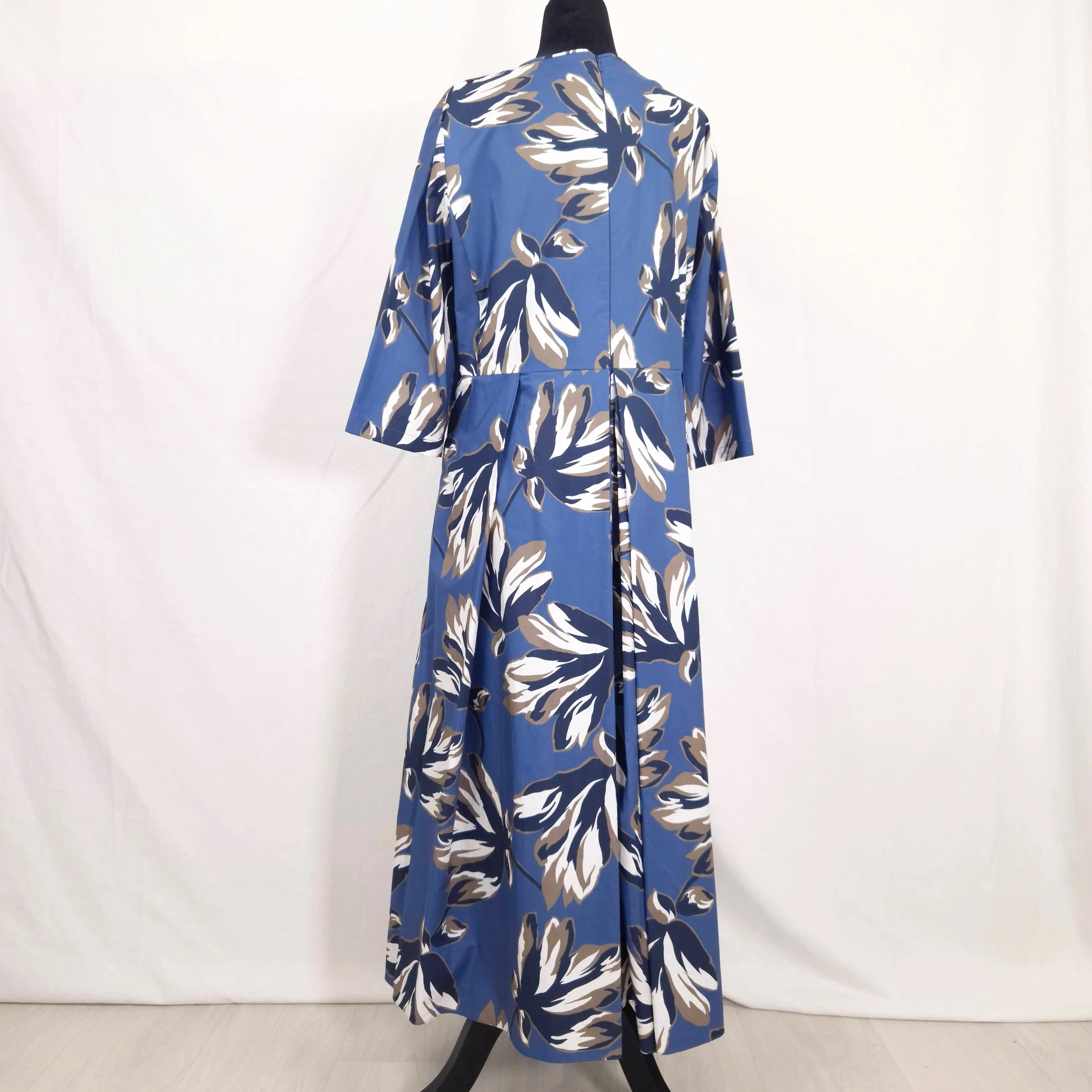 Max Mara maxi abito azzurro a fiori - immagine 7