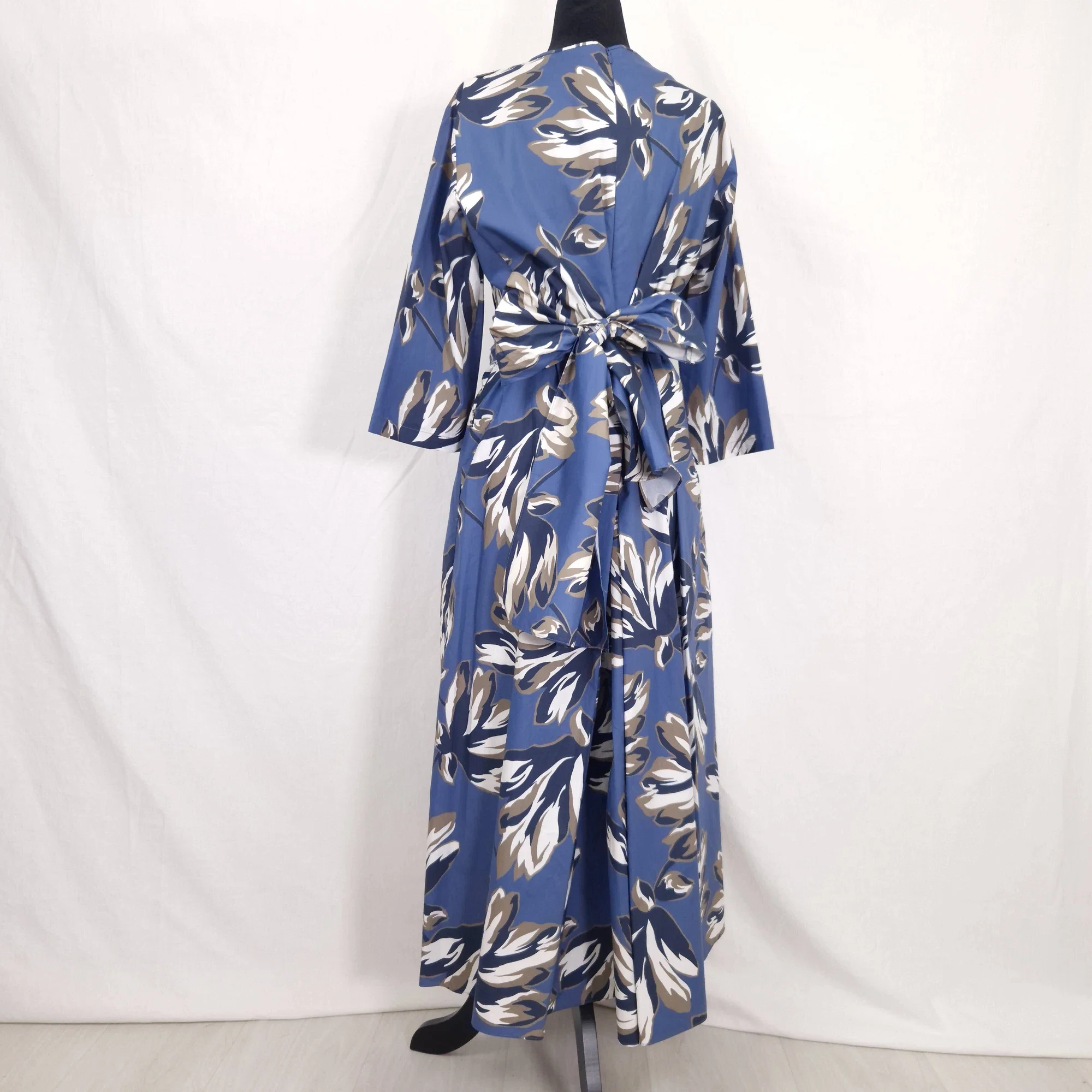 Max Mara maxi abito azzurro a fiori - immagine 5