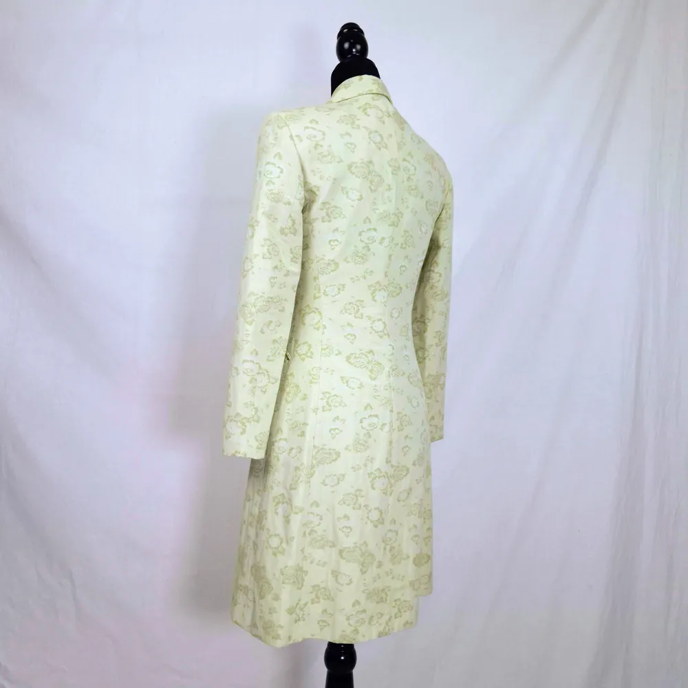 Spolverino verde sartoriale anni '60