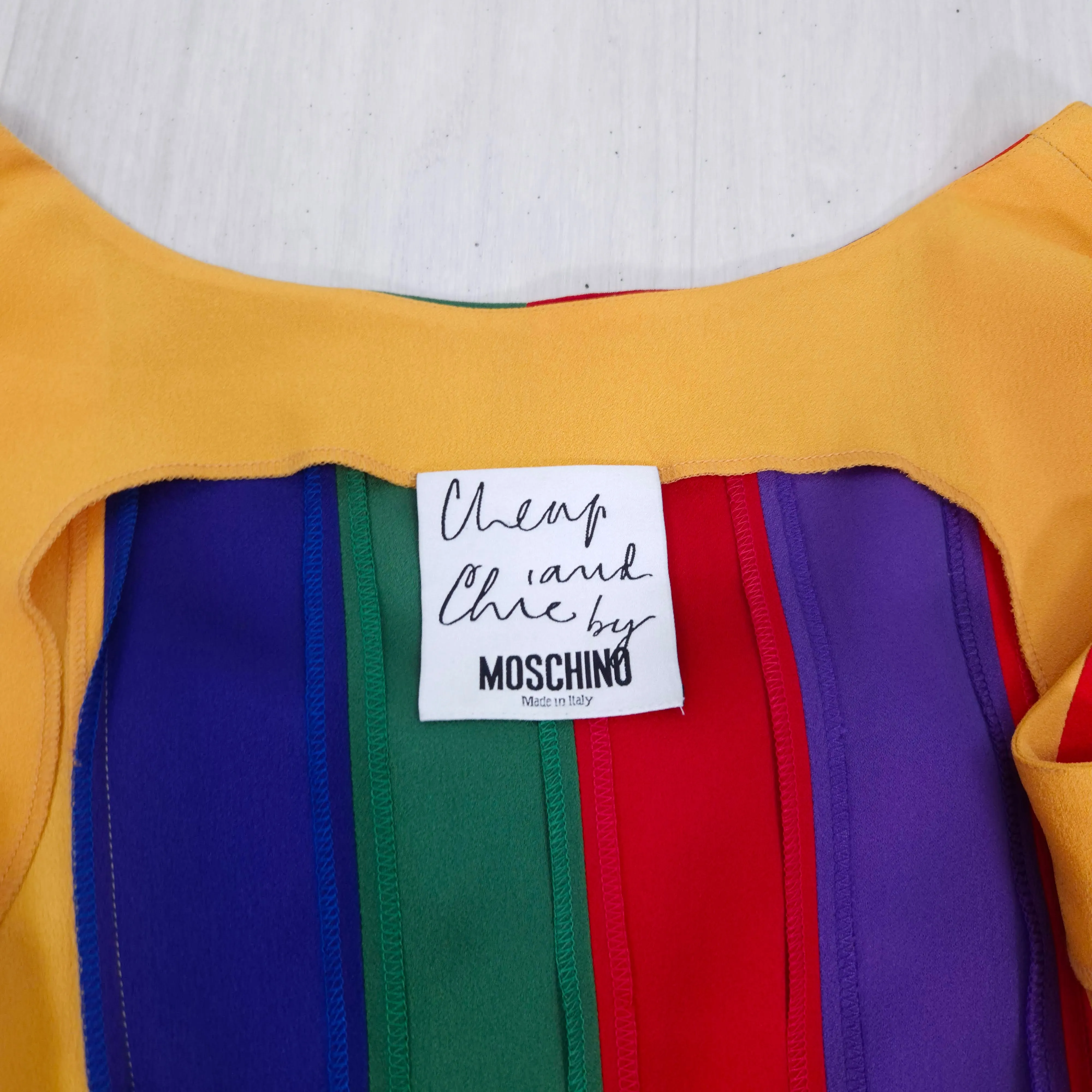 moschino label