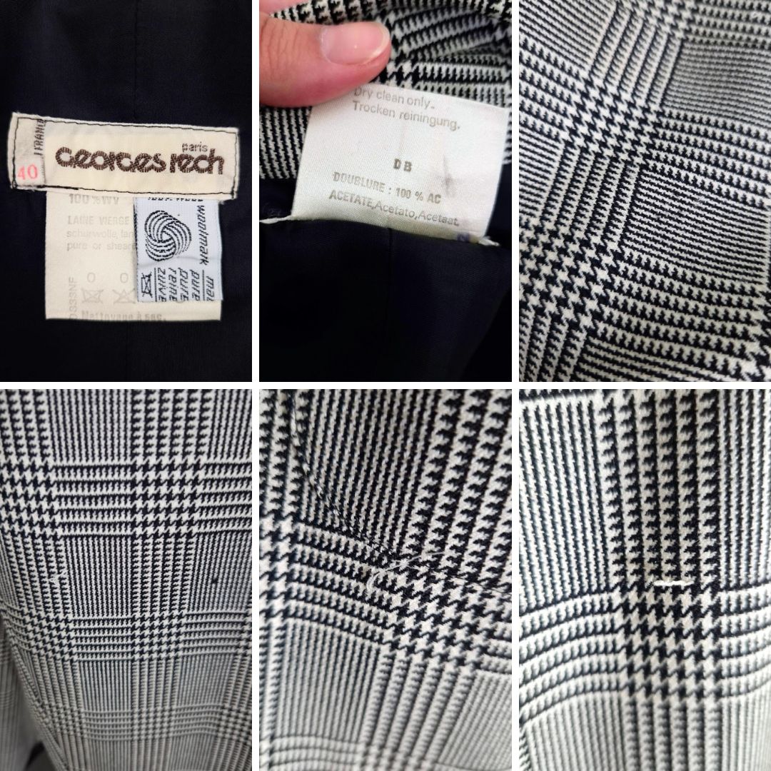 Georges Rech tailleur pantalone vintage anni '80 - immagine 14