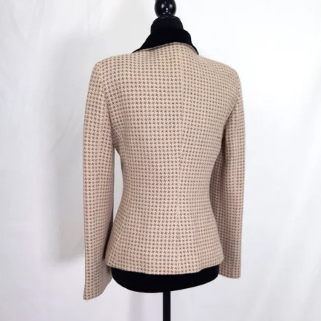 Emporio Armani giacca con collo in velluto