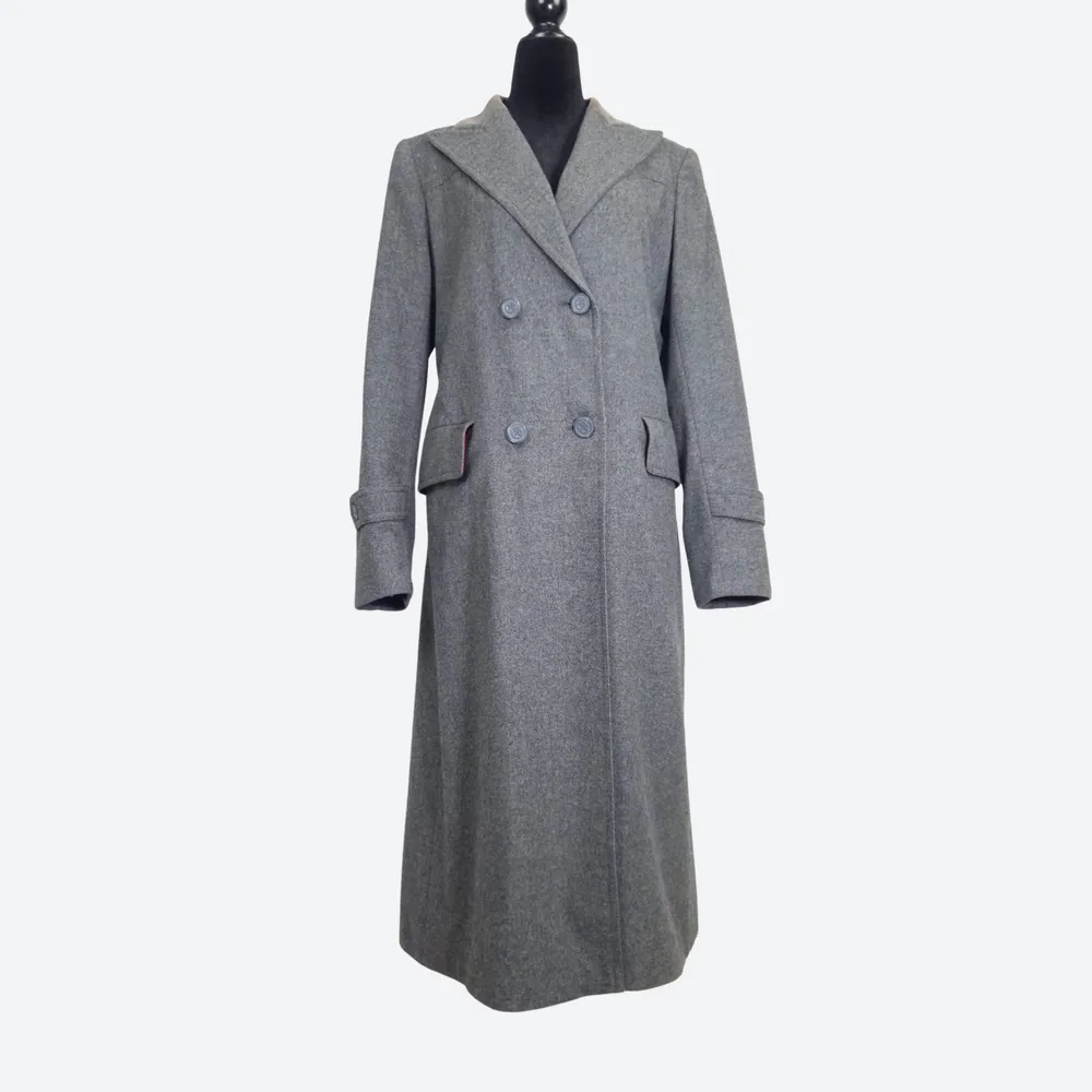 cappotto lungo doppiopetto