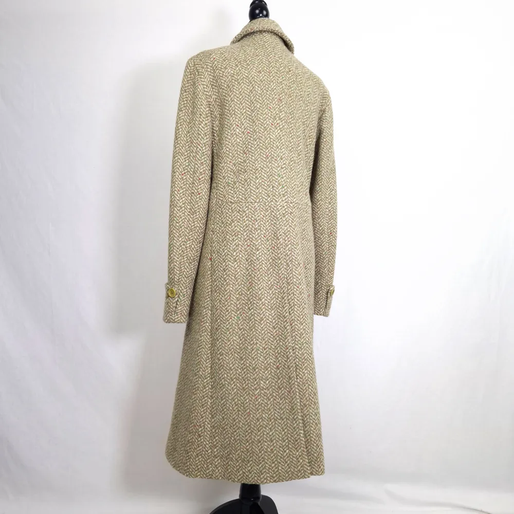 Max Mara cappotto verde doppiopetto