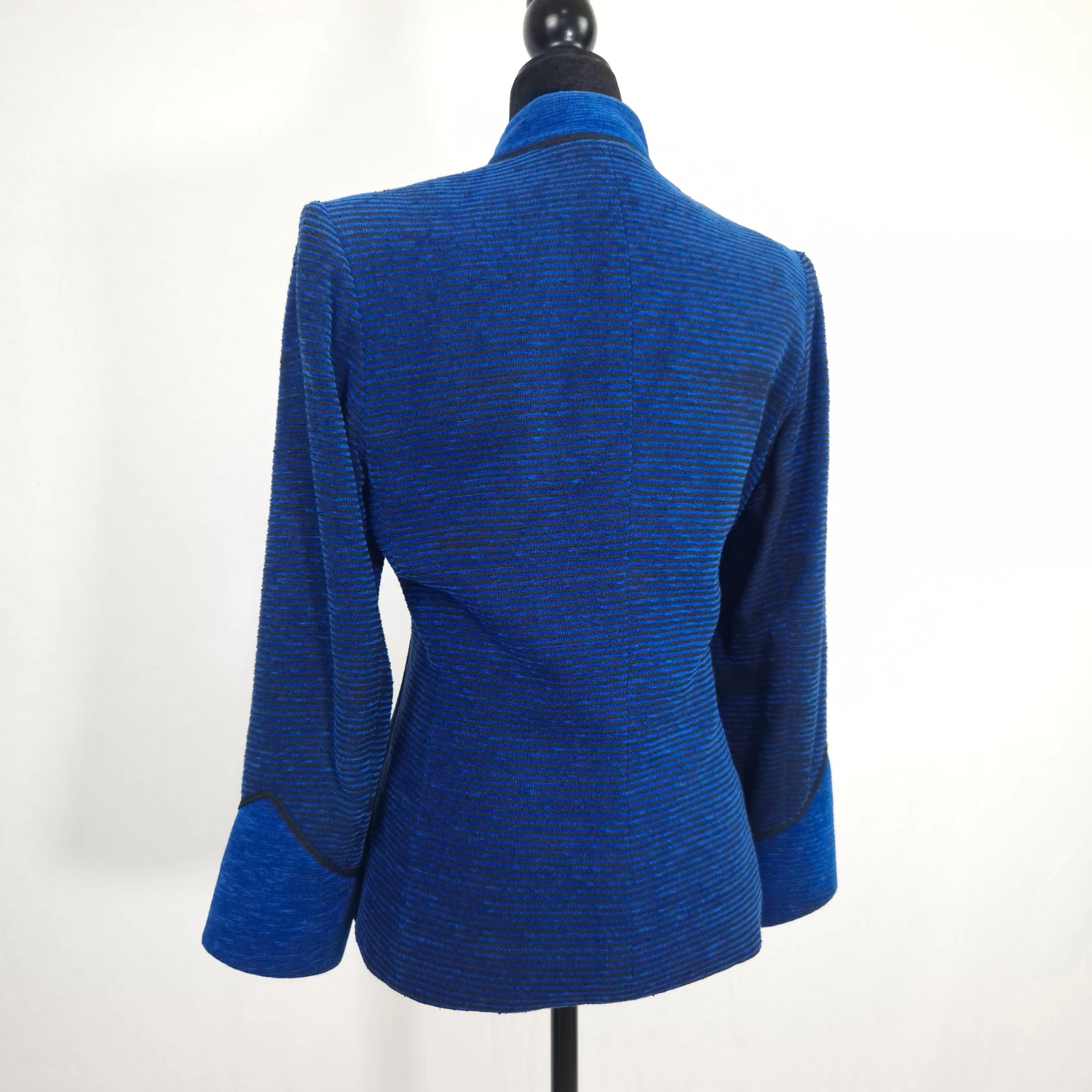 Giacca vintage blu elettrico