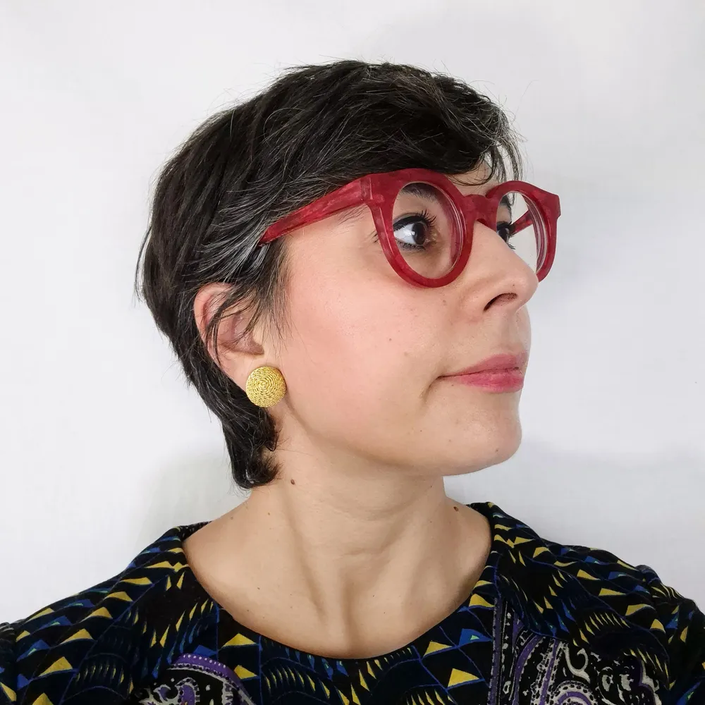 Orecchini piccoli dorati con clip