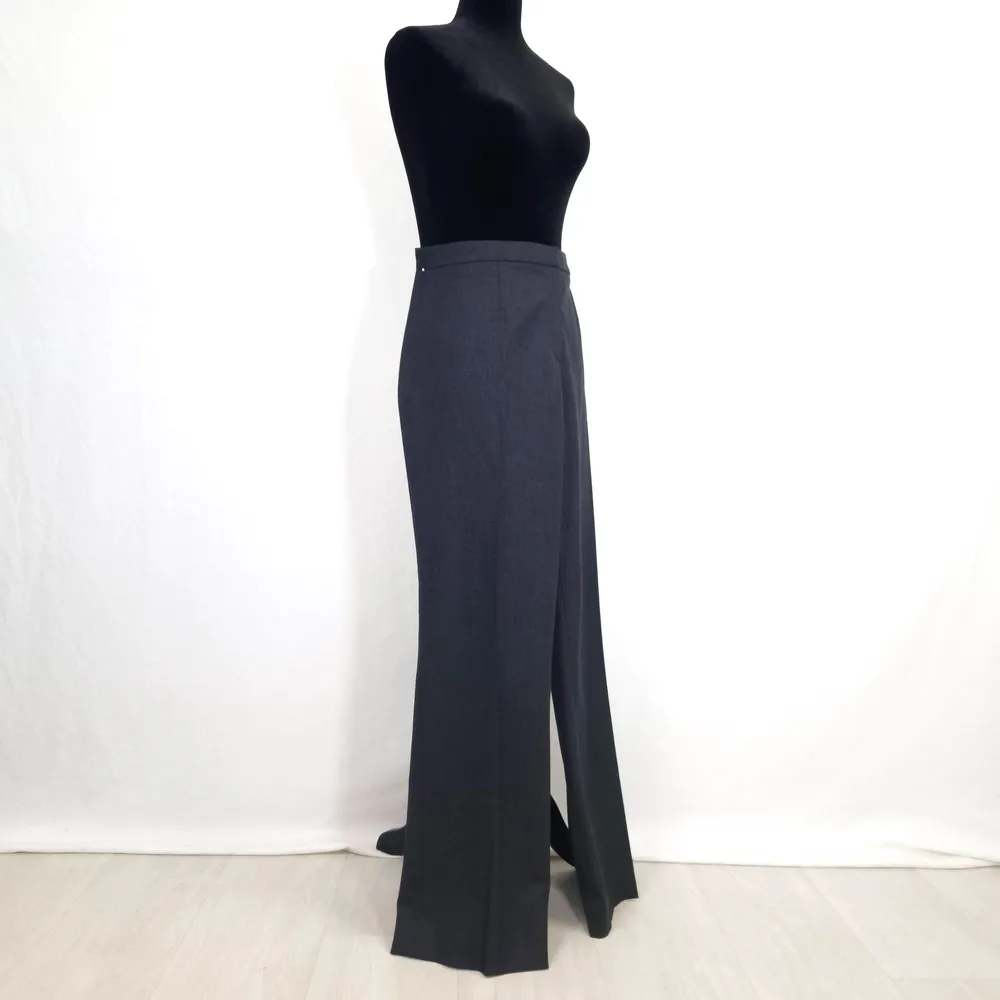 pantaloni grigi donna