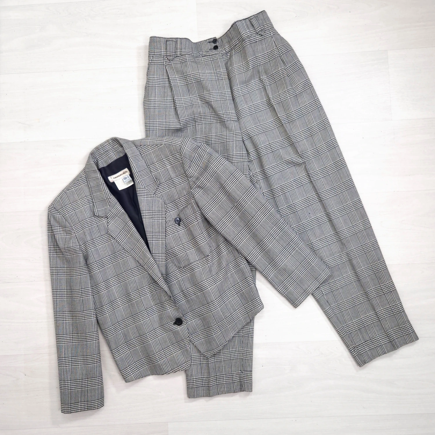 Georges Rech tailleur pantalone vintage anni '80 - immagine 11