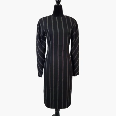 Christian Dior abito nero in lana