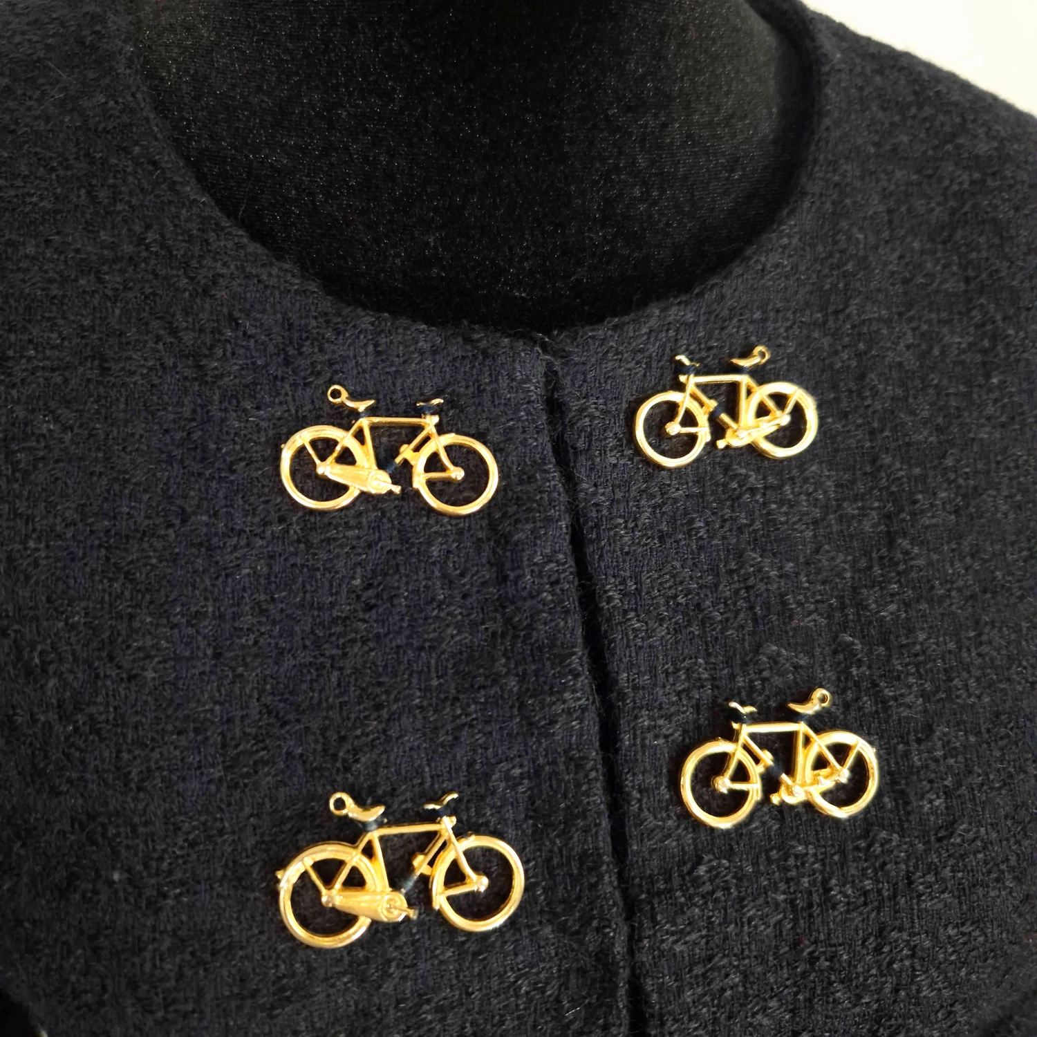 Moschino Cheap and Chic tailleur con bottoni a forma di biciclette - immagine 4