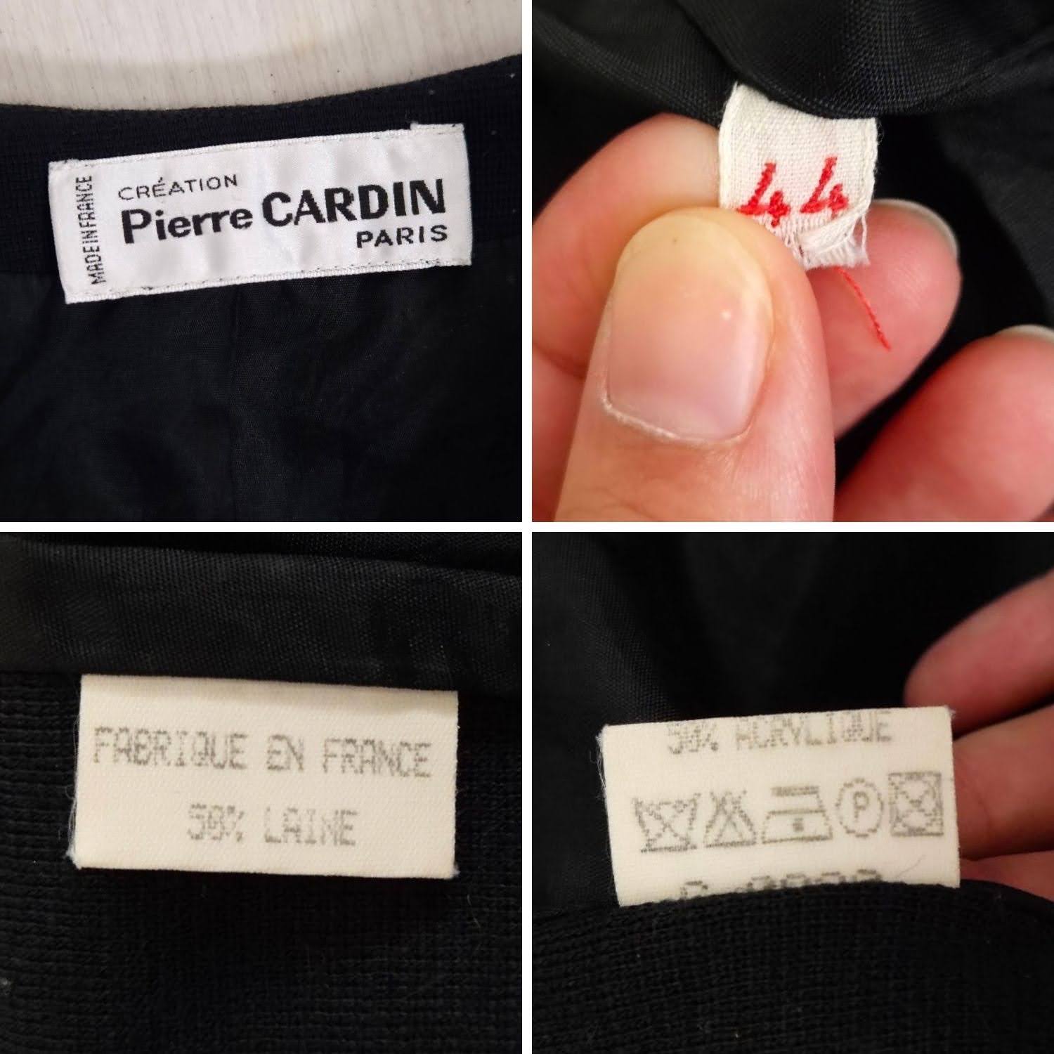 Pierre Cardin space age giacca strutturata anni '70 - immagine 13