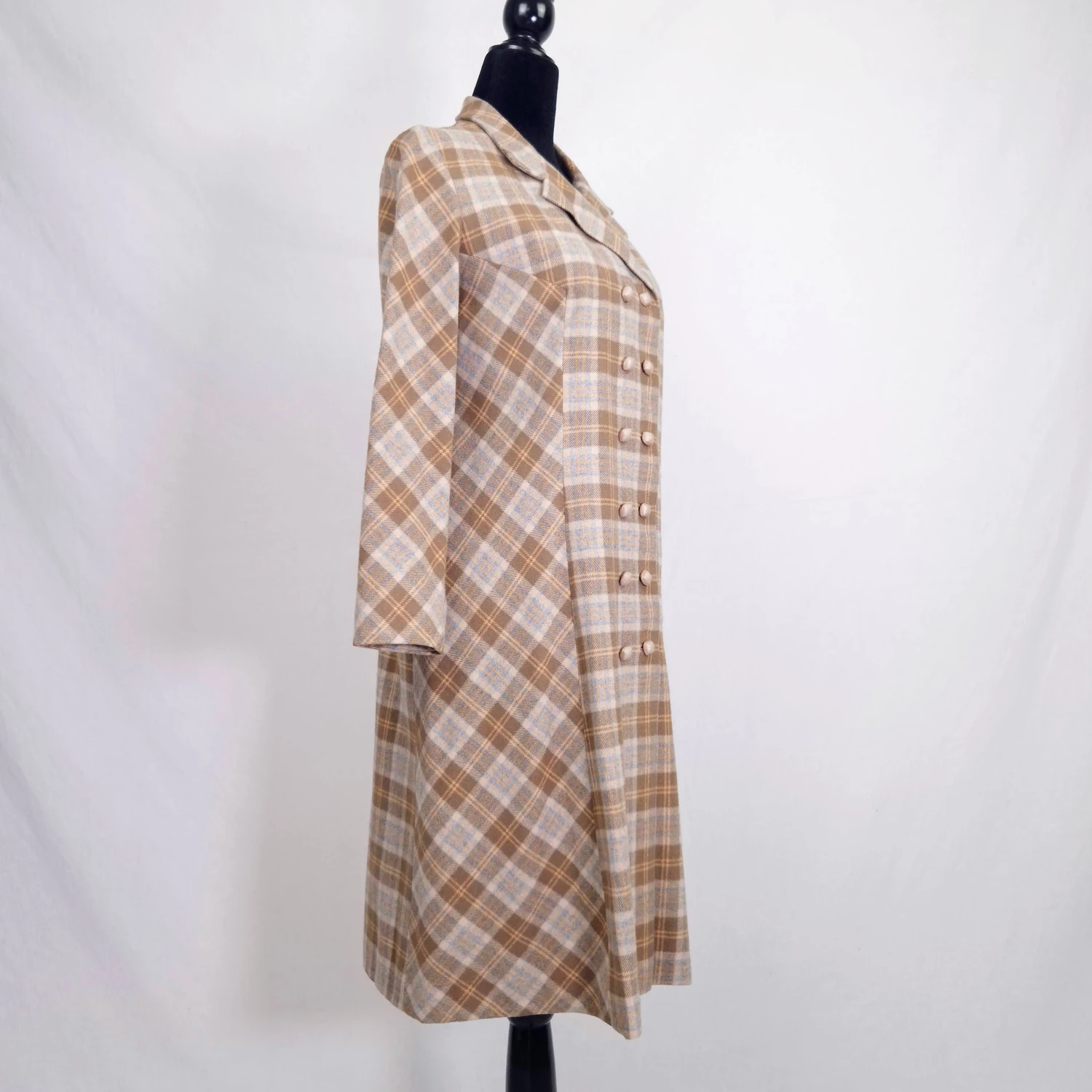 robe manteau vintage 1950s