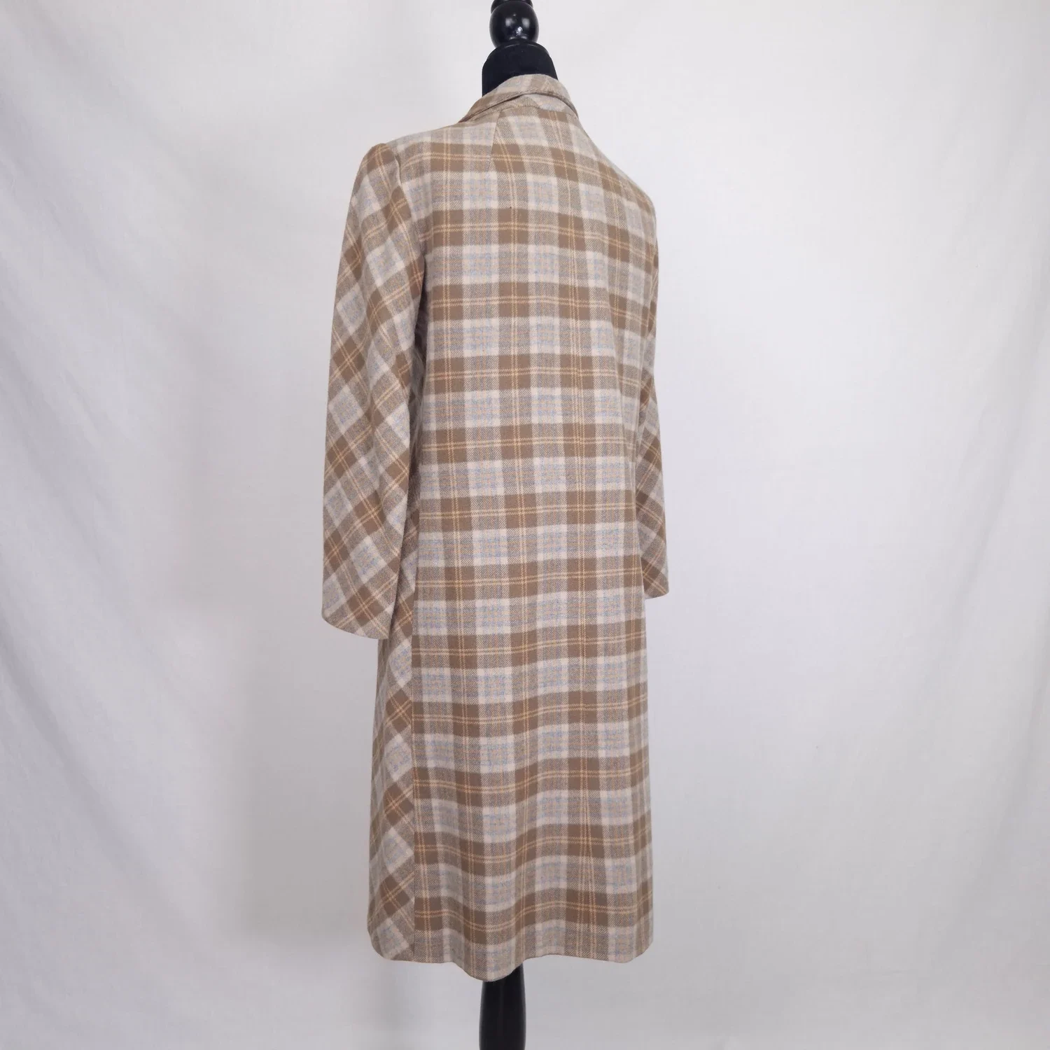 cappotto tartan leggero