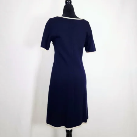 Vintage 70s abito blu navy