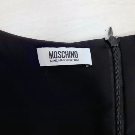 Moschino Cheap and Chic abito animalier 2000