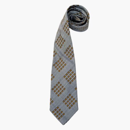 Cravatta grigia vintage Gianni Versace