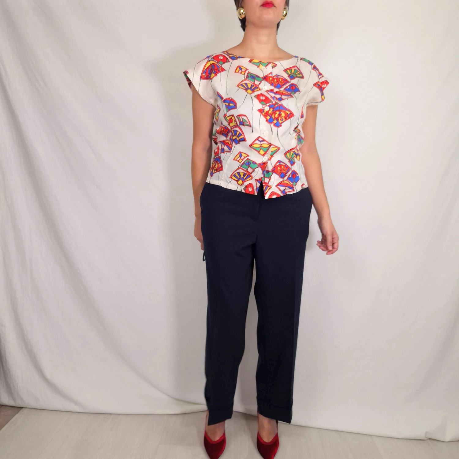 Jil Sander pantaloni blu scuro - immagine 3