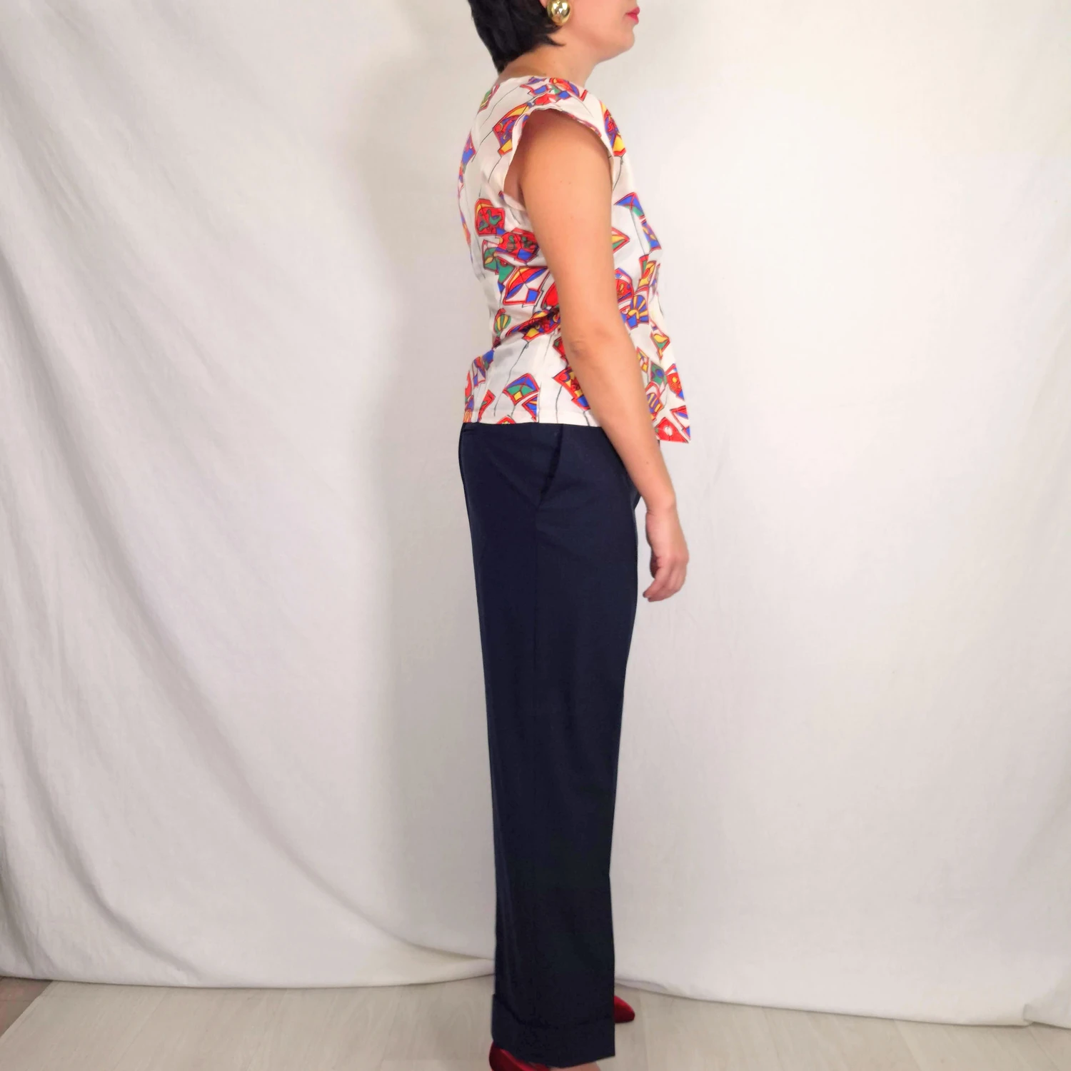 Jil Sander pantaloni blu scuro - immagine 5