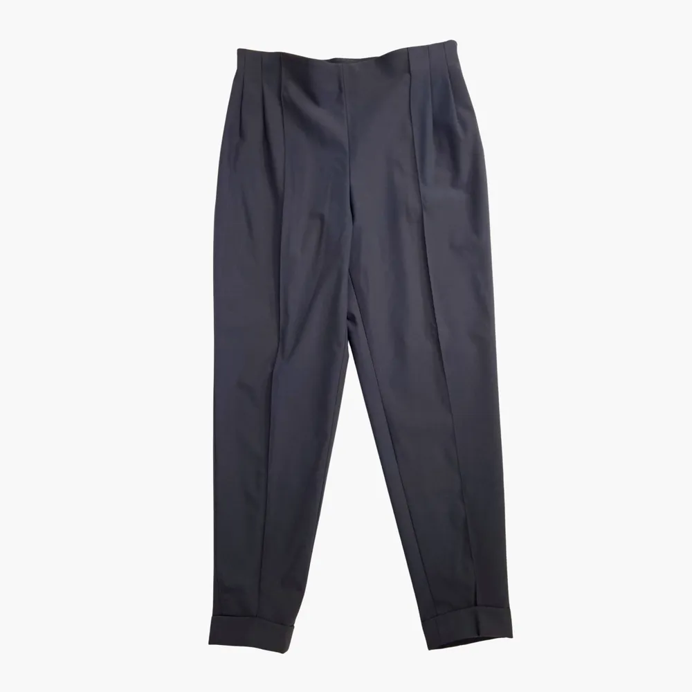 pantaloni verdi a vita alta