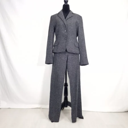 tailleur grigio melange